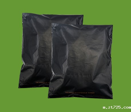 黑色可回收PE快递袋定制